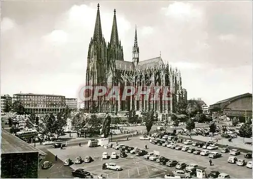 Moderne Karte Koln a Rh Dom Sudost Seite