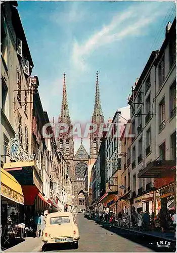 Cartes postales moderne Clermont Ferrand(P de D) Capitale de l'Auvergen rue des Gras et la Cathedrale