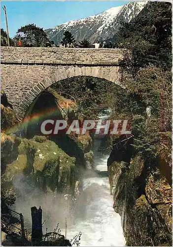Cartes postales moderne Les Pyrenees environs de Cauterets Le Pont d'Espagne (alt 1500 m)