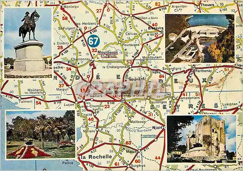 Cartes postales moderne La Vendee Interieure