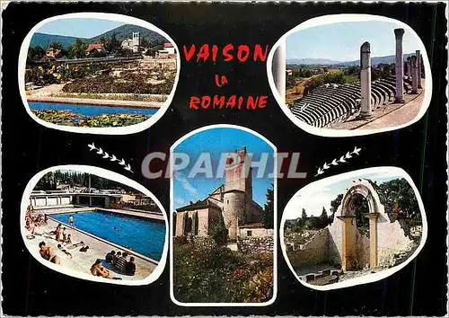 Cartes postales moderne Vaison la Romane (Vaucluse) Les ruines de la cathedrale le Theatre Antique