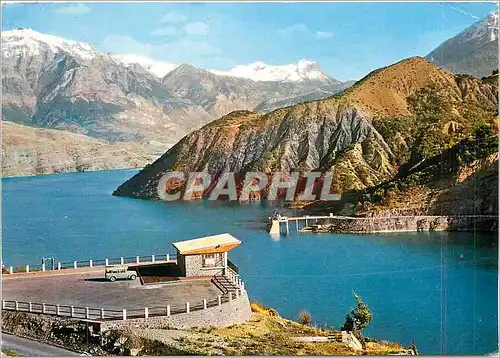 Cartes postales moderne Barrage et Lac de Sere Poncon le Belvedere les montagnes de L'Ubaye