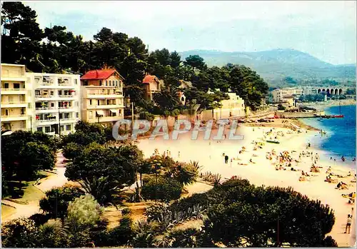 Cartes postales moderne Bandol La Plage du Casino et les Jardins