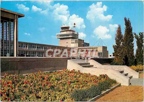 Moderne Karte Aeroport de Marseille Marignane Vue d'ensemble de l'Aerogare