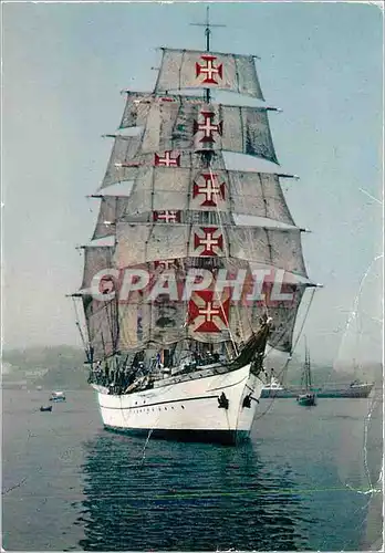 Cartes postales moderne La Bretagne en couleurs Voilier Ecole Sagrece Bateau