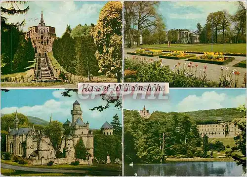 Moderne Karte Kassel Schloss Herkules Schloss