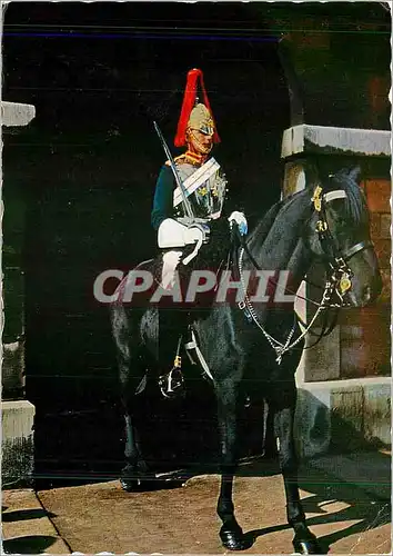 Cartes postales moderne The Mounted Sentry Whitehall London Militaria