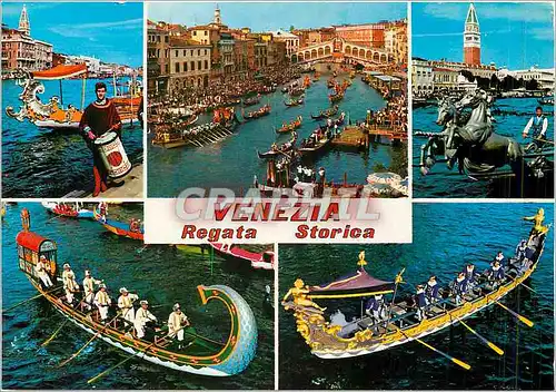 Cartes postales moderne Venezia Regate Historique