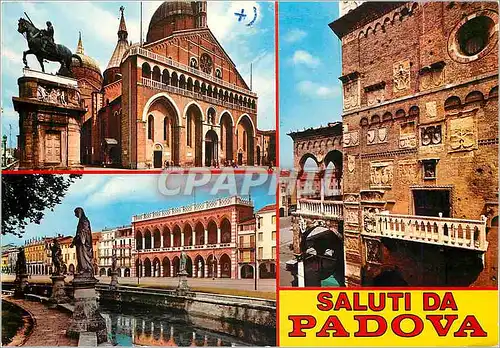 Cartes postales moderne Saluti Padova