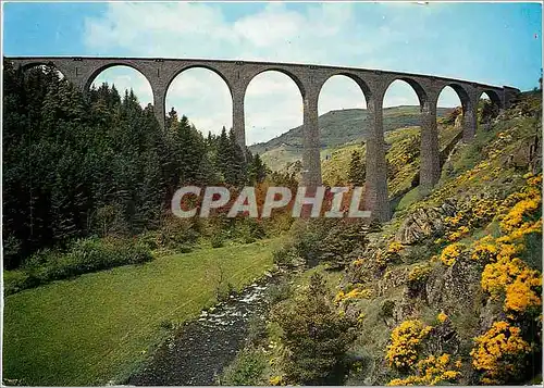 Cartes postales moderne Le Monastier sur Gazeille (Hte Loire) Alt 950 m Viaduc de Recoumene sur la Gazellz Haut 66 m Lon