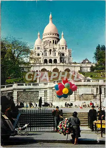 Cartes postales moderne France le Sacre Coeur