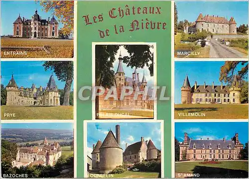 Cartes postales moderne Chateau de la Nievre Entrains sur Nohain Prye