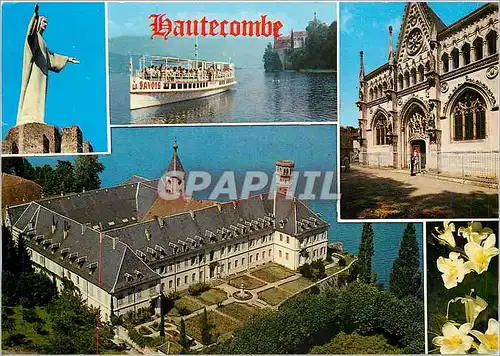 Cartes postales moderne L'Abbaye de Hautecombe (Savoie) au bord du Lac du Bourget