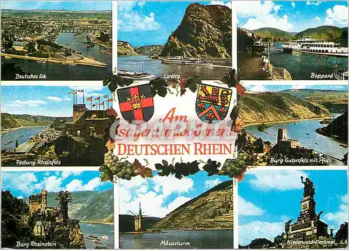 Cartes postales moderne Deutschen Rhein
