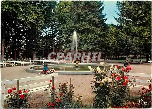 Cartes postales moderne St Honore les Bains (Nievre) Le Bassin du parc