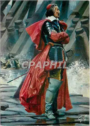 Cartes postales moderne En Aunis La Rochelle (Charente Mme) Le Cardinal de Richelieu pendant le siege de la Rochelle en