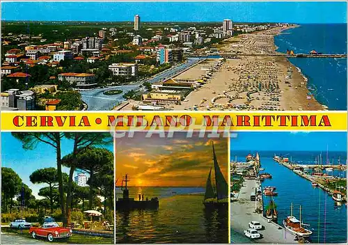 Cartes postales moderne Cervia Milano Maritima