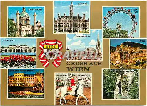 Cartes postales moderne Gruss Aus Wien