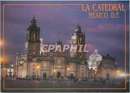 Cartes postales moderne La Catedral Mexico D F