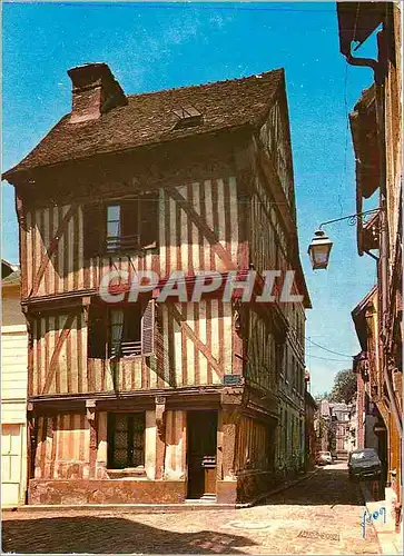 Moderne Karte Couleurs et Lumiere de France Louviers (Eure) Vieille maison rue du Grand Carreau