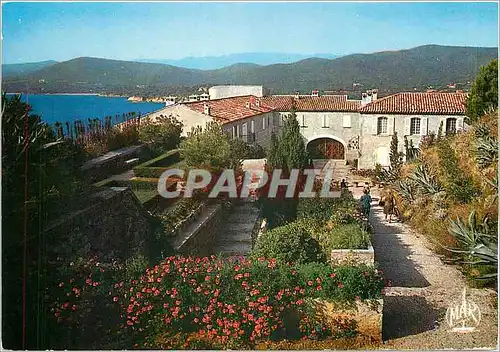 Cartes postales moderne La Cote d'Azur Bormes les Mimosas (Var) Interieur du Fort de Bregancon (XVIe s) Residence d'ete