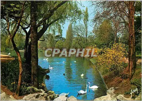 Cartes postales moderne Couleurs et Lumiere de France Paris Le Parc Montsouris