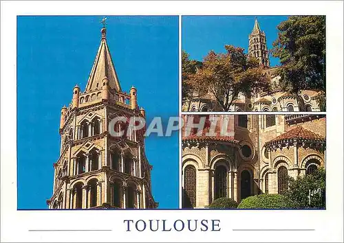 Cartes postales moderne Toulouse (Haute SSavoie) Basilique Saint Sernin la plus vaste des eglises romanes de France (XIe