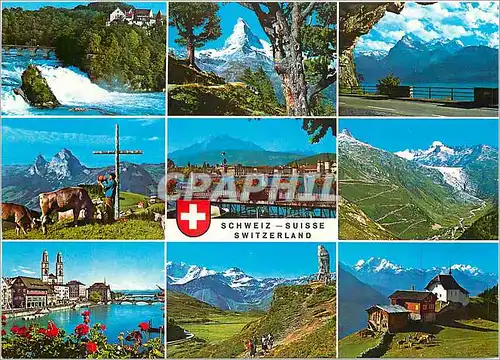 Cartes postales moderne Schzeiw Suisse