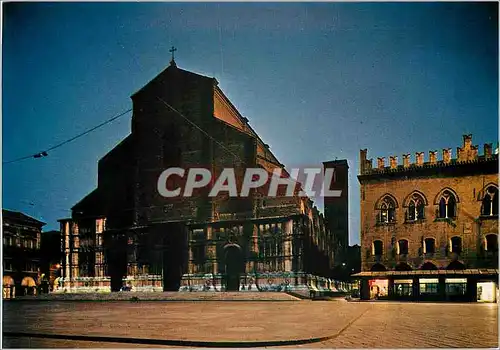 Moderne Karte Bologna Basilique de S Petronio