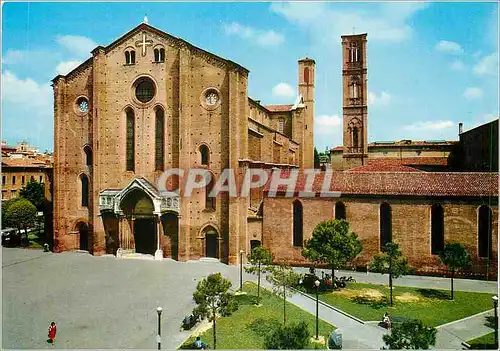 Moderne Karte Bologna Basilique de S Francesco (XIII s)