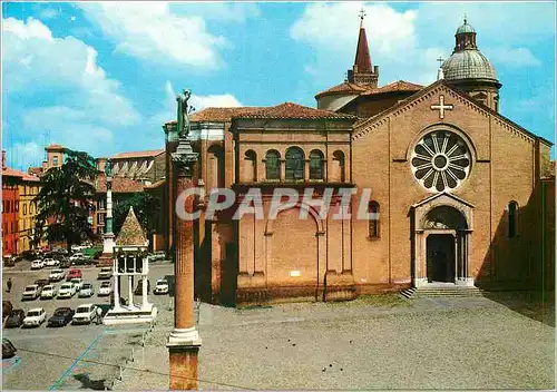 Moderne Karte Bologna Basilique de S Demennico (XIII s)