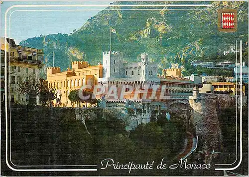 Cartes postales moderne Principaute de Monaco le Palais Princier et ses remparts