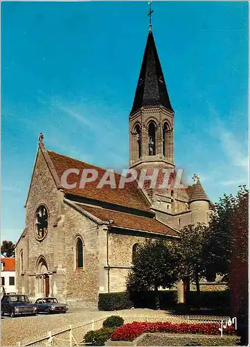 Cartes postales moderne Couleurs et Lumiere de France Louveciennes (Yveliness) L'Eglise