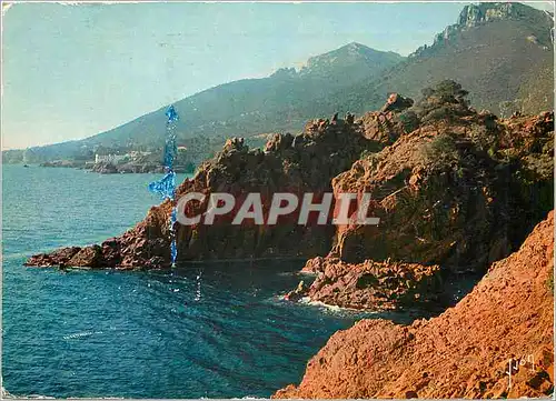 Cartes postales moderne Couleurs et Lumiere de France La Cote d'Azur miracle de la nature Massif de l'Esterel (Var) Le T