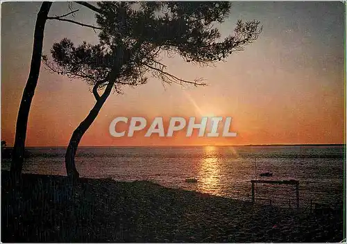 Cartes postales moderne Coucher de Soleil sur l'Atalntique