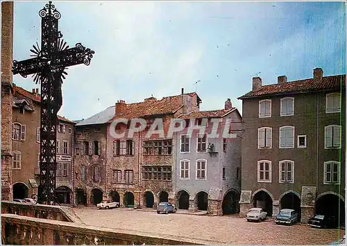 Cartes postales moderne Villefranche de Rouergue (Aveyron) Place N D