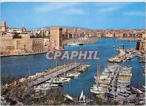 Cartes postales moderne Marseille le vieux Port