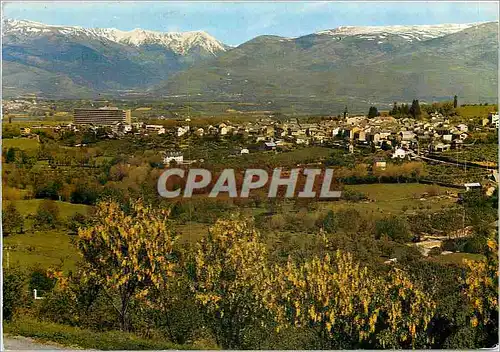 Moderne Karte Osseja (P O) alt 1250 m vue panoramique