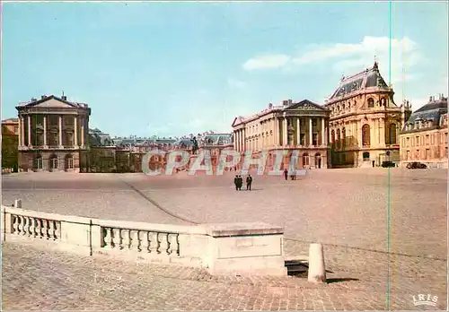 Moderne Karte Versailles (S et O) La Cour d'Honneur
