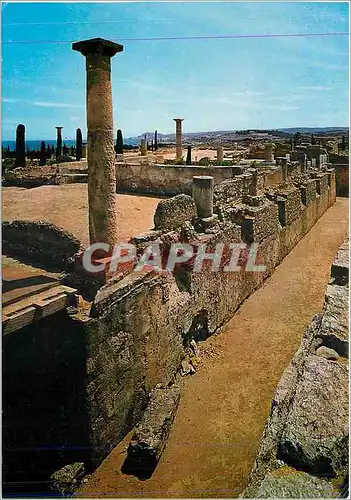 Moderne Karte Cote Brava Ampurias Ruinas romans