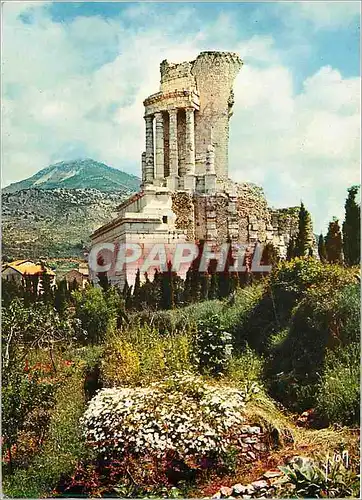 Cartes postales moderne La Cote d'Azur miracle de la nature la Turbie (alpes Mmes) le Trophee des Alpes erige en l'an VI