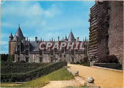Cartes postales moderne Josselin (Morbihan) La facade du Chateau