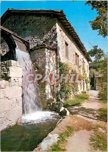 Cartes postales moderne Musee historique du Papier Moulin Richard de Bas Ambert (P de D) La Roue du Moulin a Papier