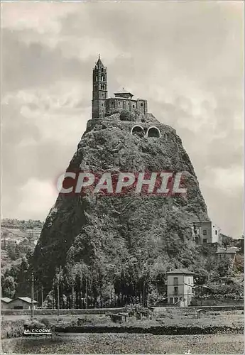 Moderne Karte Le Puy (Hte Loire) Alt 630 m ses dentelles Centre touristique d'un pittoresque unique au monde