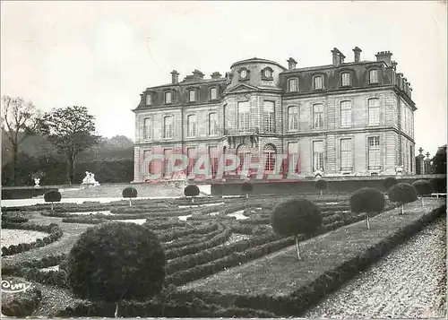 Moderne Karte Chateau de Champs s Marne (S et Ml) Facade sur les Jardins