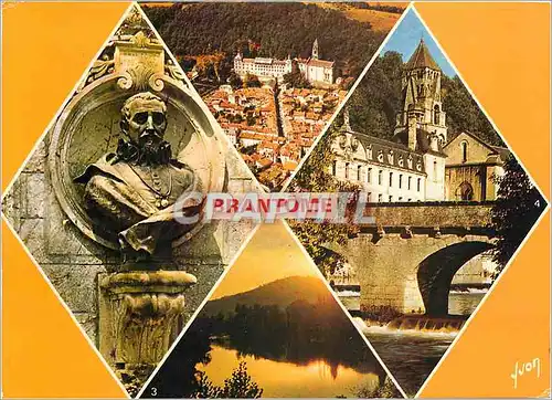 Cartes postales moderne Couleurs et Lumiere de France En Perigord Pays des Truffes et des Chateaux Bratone (Dordogne) Vu