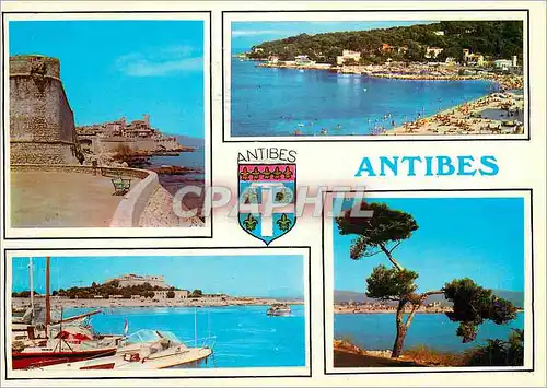 Cartes postales moderne Reflets d'Antibes Aux soleil de la cote d'Azur