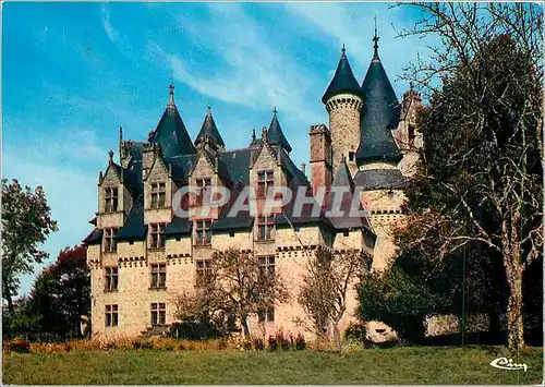 Moderne Karte Chateau de Lamberit Mialet (Dordogne) Colonie de Vacances de la Ste Francaise des Petroles B P