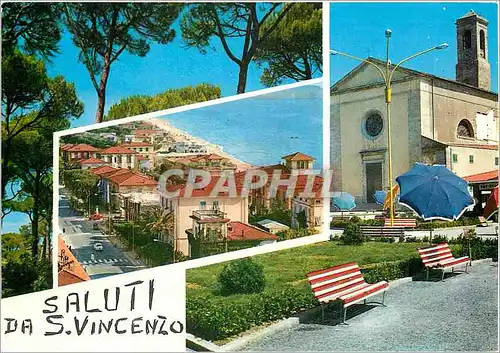 Moderne Karte San Vincenzo (Italia)