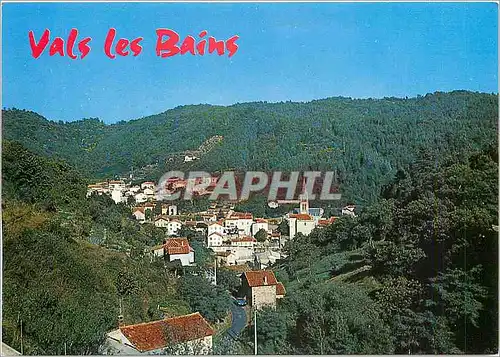 Cartes postales moderne Paysages du Vivarais Vals les Bains vue generale